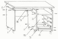 Инструкция по сборке письменного стола СтПБ-2
