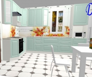 Визуальный 3D конструктор кухни онлайн