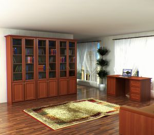 Рабочий кабинет- комплект мебели Венеция 7