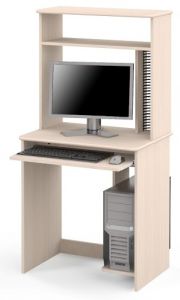 Маленький компьютерный стол с надстройкой СК-02