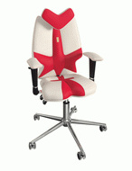 Кресло FLY белый-красный 1301 Продажи временно приостановлены