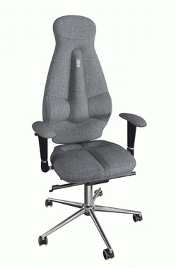 Кресло GALAXY серый 1107