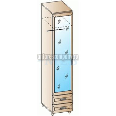Модульная система Детская Ксюша ШК-848 шкаф многоцелевой