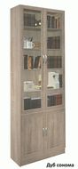 Книжный шкаф Альмира 4-800 со стеклянными дверьми СНЯТ!!!