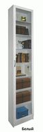 Книжный шкаф стеллаж Милан-47 со стеклянной дверкой СНЯТ!!!