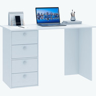 Компьютерный стол Прайм-41 цвет белый