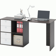 Компьютерный стол Прайм-46 цвет венге / белый