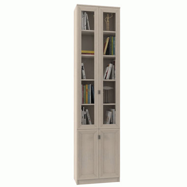 Библиотека Олимп В-18 дверь комбинированная шкаф 60