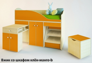 Детская мебель "ВЖИК" Клён-Манго