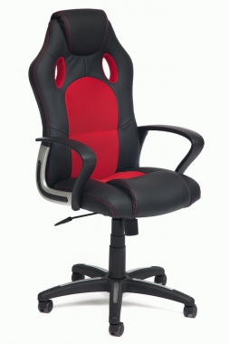 Компьютерное кресло RACER NEW черный/красный