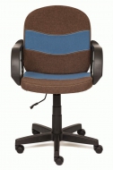 Компьютерное кресло Багги / BAGGI ткань, коричневый/синий, ЗМ7-147/С24 СНЯТ!!!