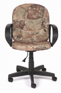 Компьютерное кресло Багги / BAGGI ткань, "Карта на бежевом"  СНЯТ!!!