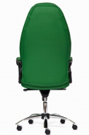 Компьютерное кресло Босс / BOSS люкс хром кох/зам зеленый/зеленый перфорированный, 36-001/36-001/06