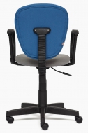 Компьютерное кресло СН413 ткань, серый/синий, С27/С24  СНЯТ!!!