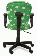 Компьютерное кресло СН413 ткань, "Ромашки на зеленом"  СНЯТ!!!