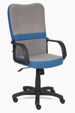 Компьютерное кресло СН757 серый/синий