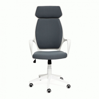 Компьютерное кресло GRACE белый, т-серый