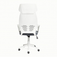 Компьютерное кресло Грац / GRACE белый, ткань, т.-серый, 60  СНЯТ!!!