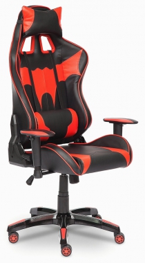 Компьютерное кресло iBat черный/красный 
