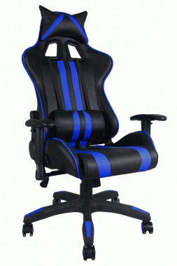 Компьютерное кресло iCar черный/синий