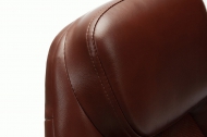 Компьютерное кресло Босс / BOSS люкс хром кож/зам, коричневый 2 TONE/коричневый перфорированный 2 TONE СНЯТ!!!
