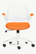 Компьютерное кресло Джой / JOY ткань, оранжевый  СНЯТ!!!