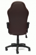 Компьютерное кресло Каппа / KAPPA кож/зам+ткань, коричневый+бежевый, 36-36/08  СНЯТ!!!