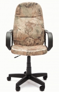 Компьютерное кресло Лидер / LEADER ткань, "Карта на бежевом"