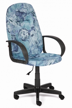 Компьютерное кресло LEADER "Карта на синем"