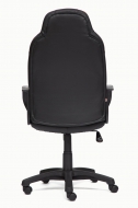 Компьютерное кресло Нео1 / NEO1 кож/зам, черный+оранжевый, 36-6/14-43