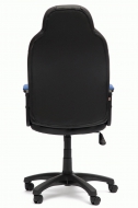 Компьютерное кресло Нео2 / NEO2 кож/зам, черный/синий, 36-6/36-39