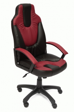 Компьютерное кресло NEO2 черный/бордо