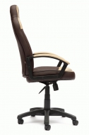 Компьютерное кресло Нео2 / NEO2 кож/зам, коричневый/бежевый, 36-36/36-34/
