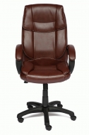 Компьютерное кресло Ореон / OREON кож/зам, коричневый 2 TONE/коричневый перфорированный 2 TONE