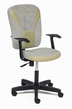 Компьютерное кресло OSTIN серый/фисташковый, мираж грей