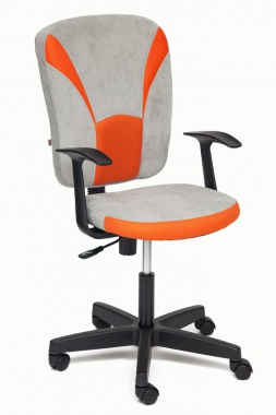 Компьютерное кресло OSTIN серый/оранж, мираж грей
