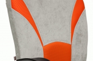 Компьютерное кресло Остин / OSTIN ткань, серый/оранжевый, мираж грей/tw-07  СНЯТ!!!