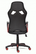 Компьютерное кресло Ранер / RUNNER, кож.зам/ткань, черный/красный, 36-6/tw08/tw-12