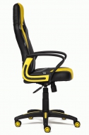 Компьютерное кресло Ранер / RUNNER, кож.зам/ткань, черный/желтый, 36-6/tw27/tw-12  СНЯТ!!!