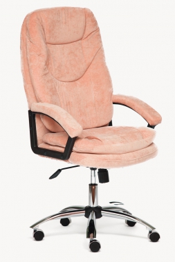 Компьютерное кресло SOFTY хром розовый, мисти роуз
