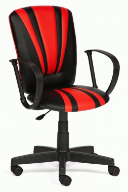 Компьютерное кресло SPECTRUM черный+красный