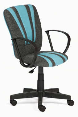 Компьютерное кресло SPECTRUM серо-синий