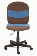 Компьютерное кресло Степ / STEP ткань, коричневый/синий, 3М7-147/С24  СНЯТ!!!