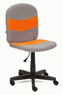 Компьютерное кресло STEP серый/оранж