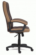 Компьютерное кресло Тренди / TRENDY кож/зам/ткань, коричневый/бронза, 36-36/21