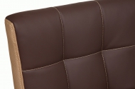 Компьютерное кресло Тренди / TRENDY кож/зам/ткань, коричневый/бронза, 36-36/21 СНЯТ!!!