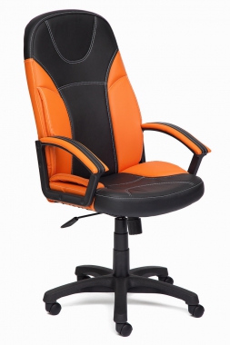 Компьютерное кресло TWISTER черный+оранж