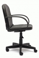 Компьютерное кресло Багги / BAGGI кож/зам/ткань, черный/серый, 36-6/207