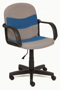 Компьютерное кресло BAGGI серый/синий