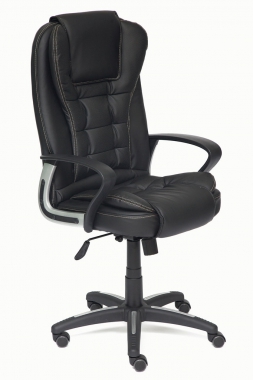 Компьютерное кресло BARON черный/черный перф